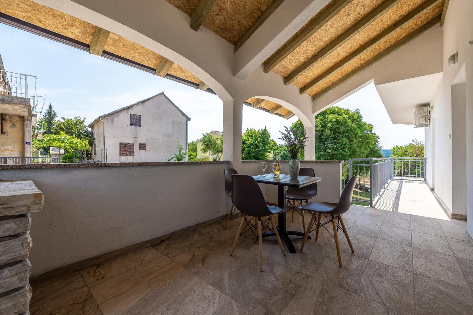 Apartmani Dupor Gornji Karin Dış mekan fotoğraf